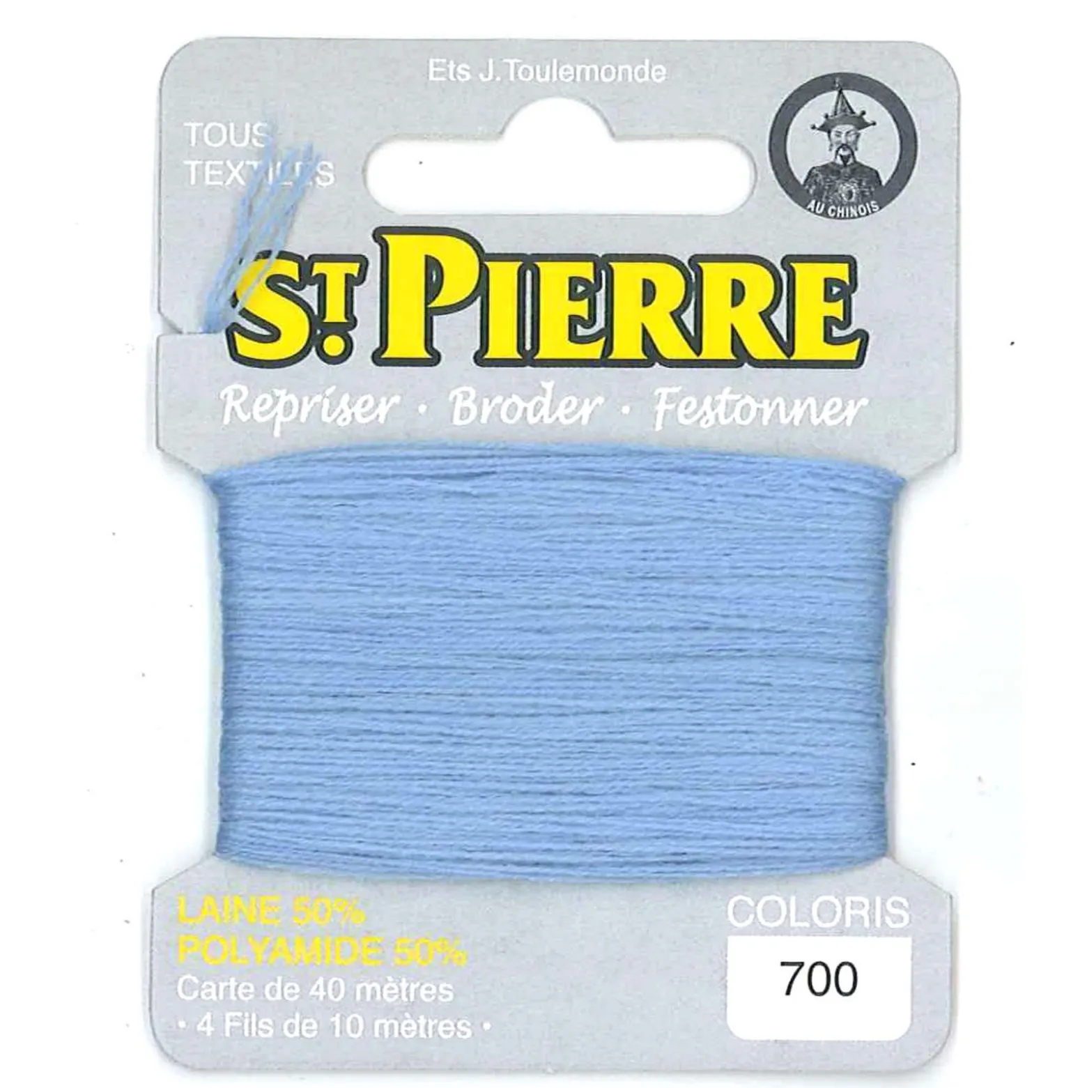 Laine Saint Pierre pour repriser / broder - nattier n°700