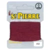 Laine Saint Pierre pour repriser / broder - grenat n°452