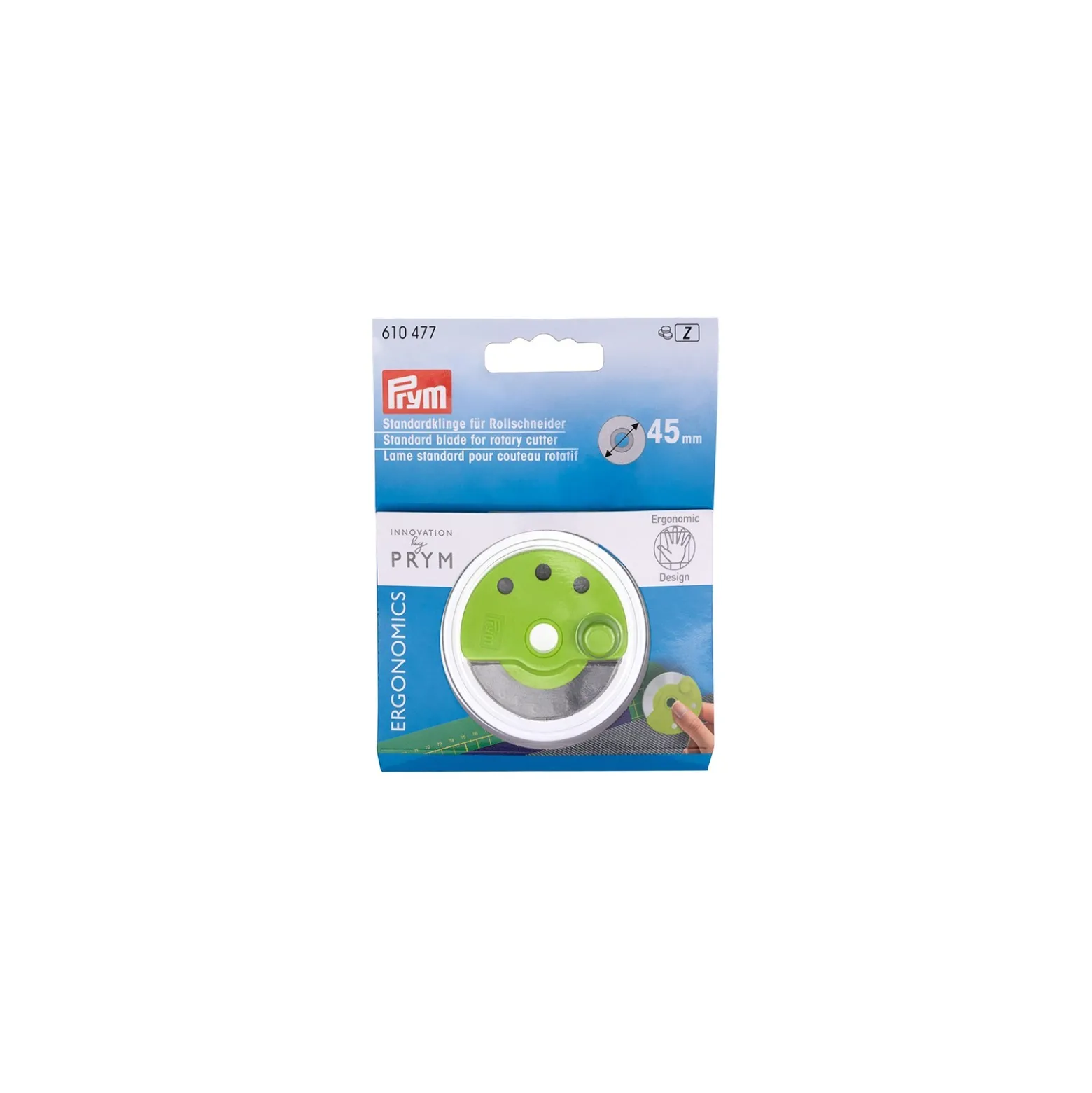 Lame Rotative Ergonomics 45 mm - Coupe standard - Prym