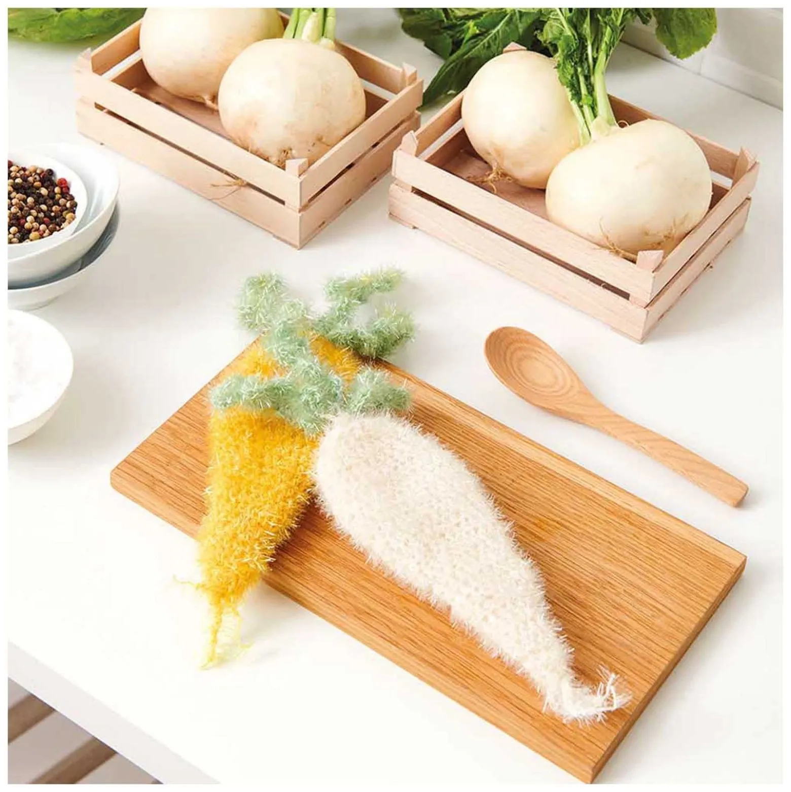 Livre "Creative Bubble - Veggie - éponges légumes"