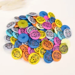 ♥ Lot de 87 BoutonsCinco de Mayo 20 mm ♥
