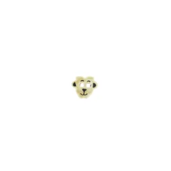 ♥ Lot de Boutons céramique mouton topaze(sachet de 20 boutons) ♥