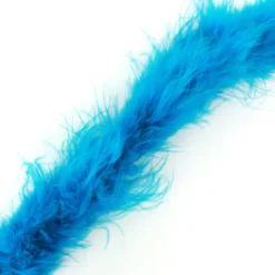 Marabout Cygne turquoise x 50cm