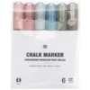 Marqueur craie Rico Design - lot de 6 - multicolore 1