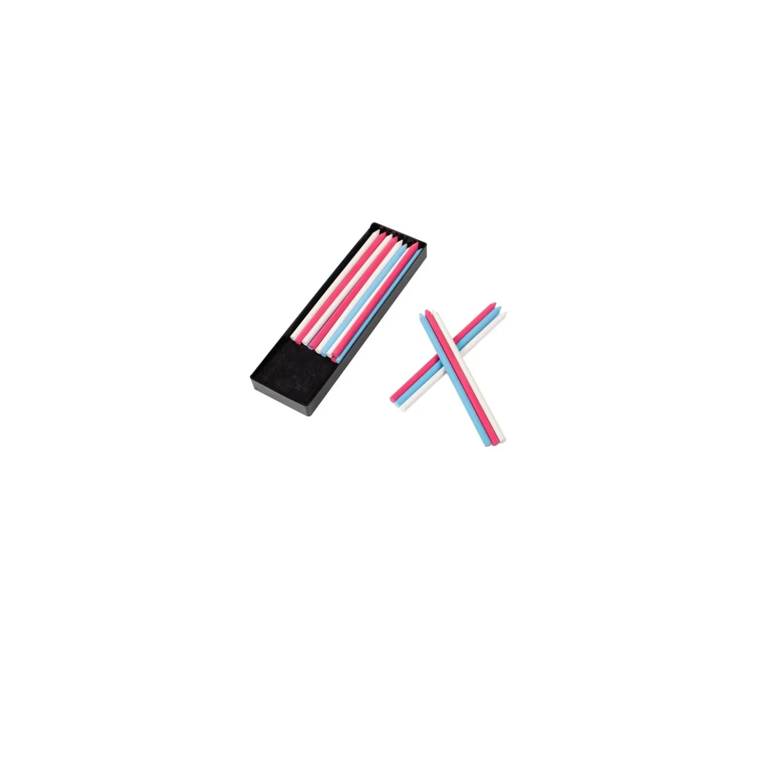 Mines de recharge crayon craie Bohin - assortiment