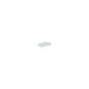 Mini boucle polyester - blanc