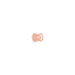 Mini boucle polyester - rose pêche