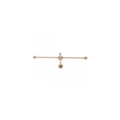 Mobile en bois pour bébé - 4 branches