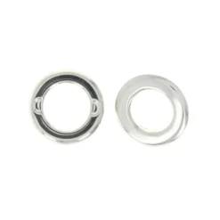 Oeillet à griffe 15mm - argenté