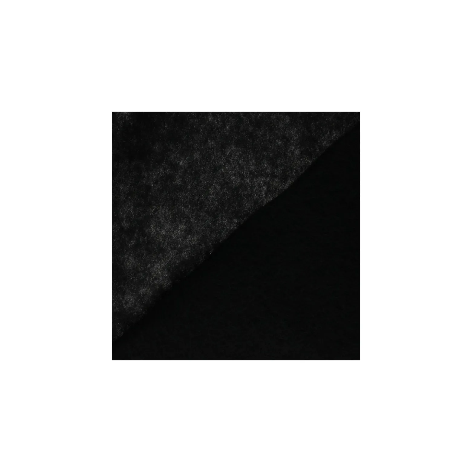 Ouatine polyester 100g - noir x 50 cm
