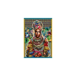 Panneau jacquard Imani - multicolore
