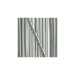 Passepoil bicolore polyester - blanc/gris