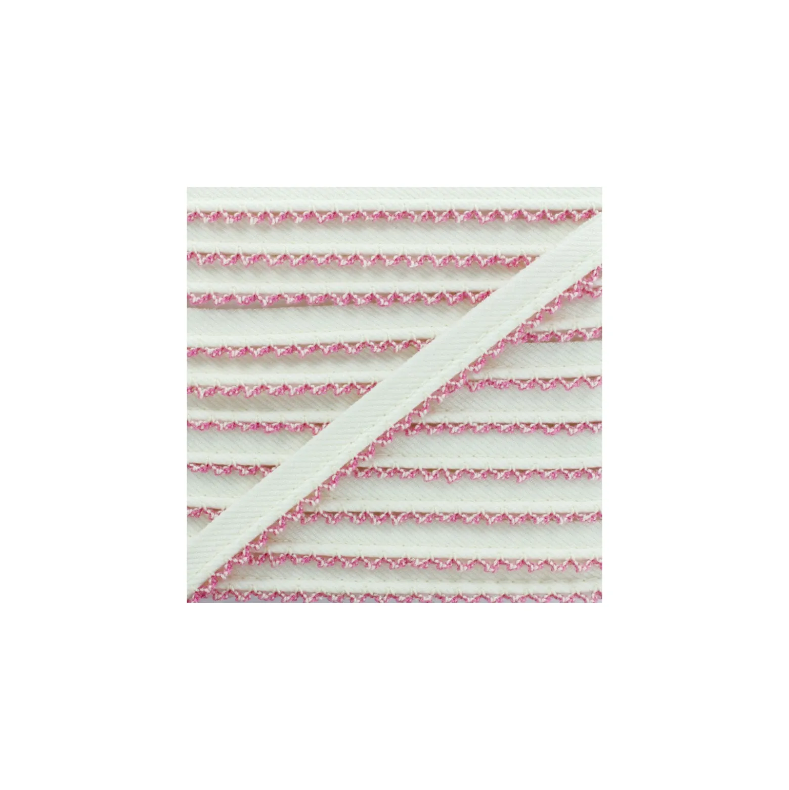 Passepoil Sergé Bord Crochet - Fuchsia