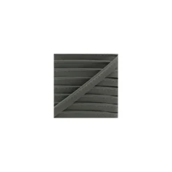 Passepoil Simili Cuir gris anthracite