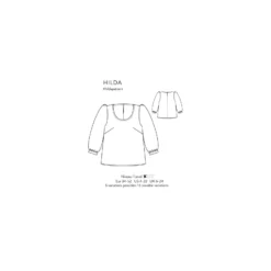 Patron Atelier Scämmit Blouse/Robe - Hilda