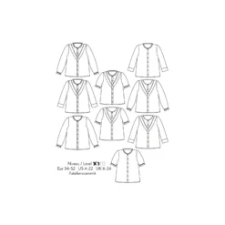 Patron Atelier Scämmit Blouse - Diapason