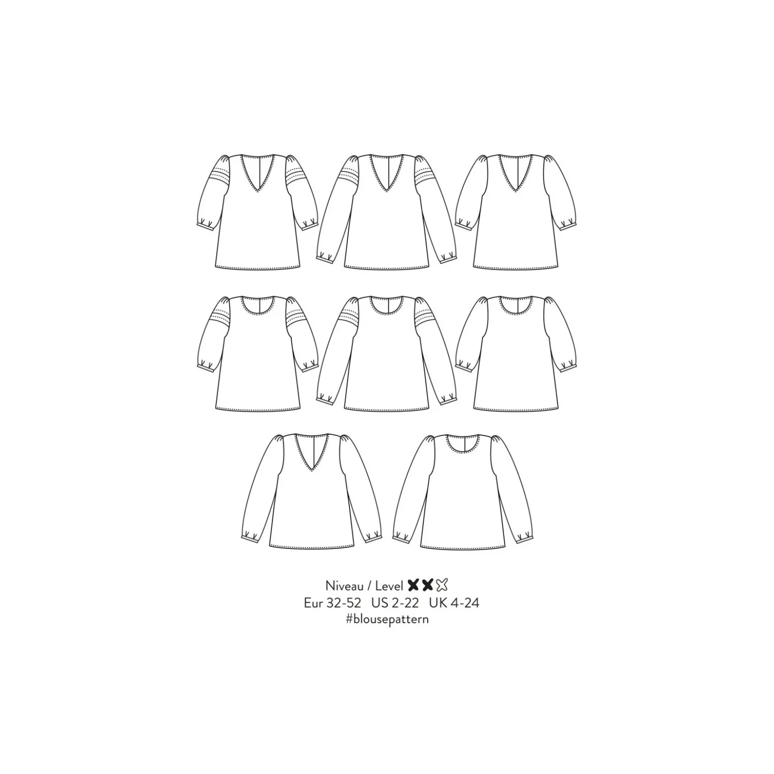Patron Atelier Scämmit Blouse - Muse