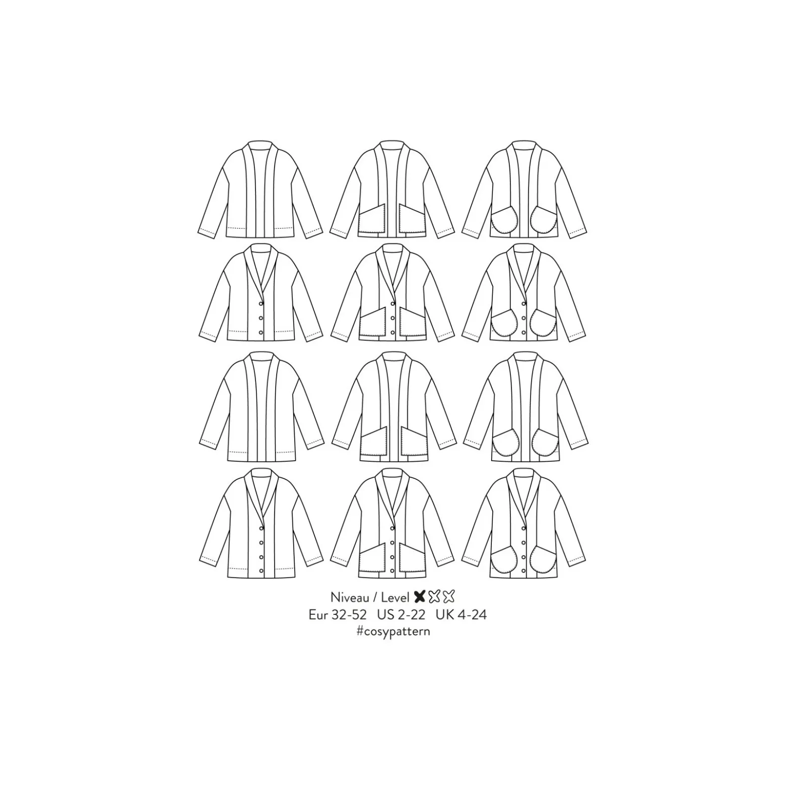 Patron Atelier Scämmit Gilet - Cosy