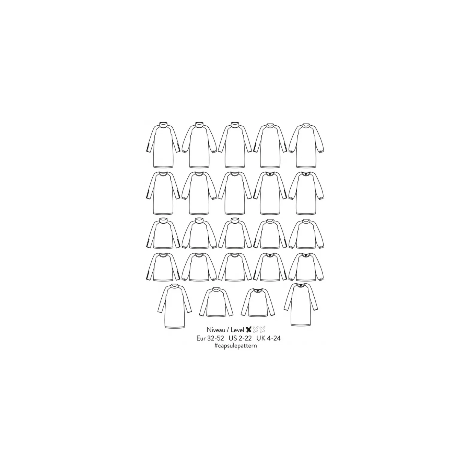Patron Atelier Scämmit Robe - Capsule
