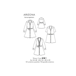 Patron Atelier Scämmit Robe chemise - Arizona