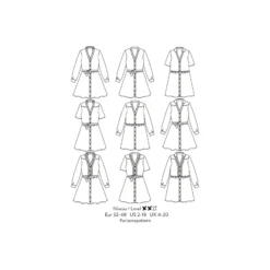 Patron Atelier Scämmit Robe chemise - Arizona