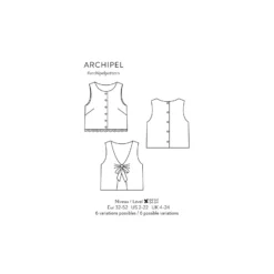 Patron Atelier Scämmit Top - Archipel