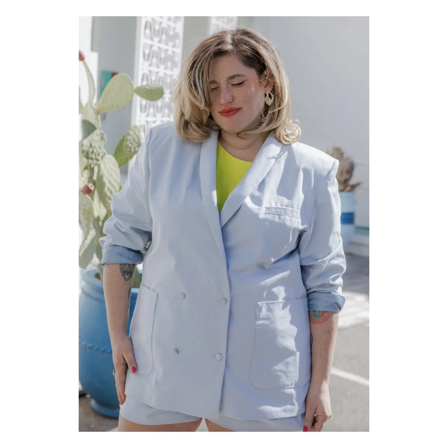Patron blazer Maison Fauve - Mimosa