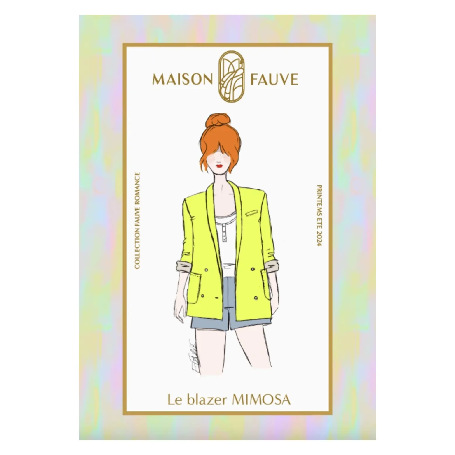 Patron blazer Maison Fauve - Mimosa