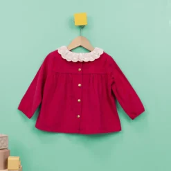 Patron Blouse Bébé - Claudine n°8- (PDF)