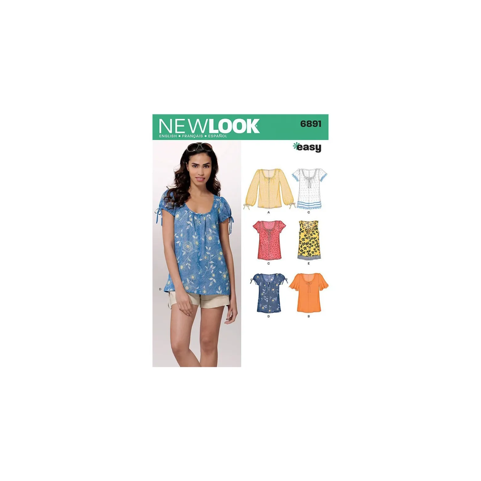 Patron Blouse Femme - New Look 6891