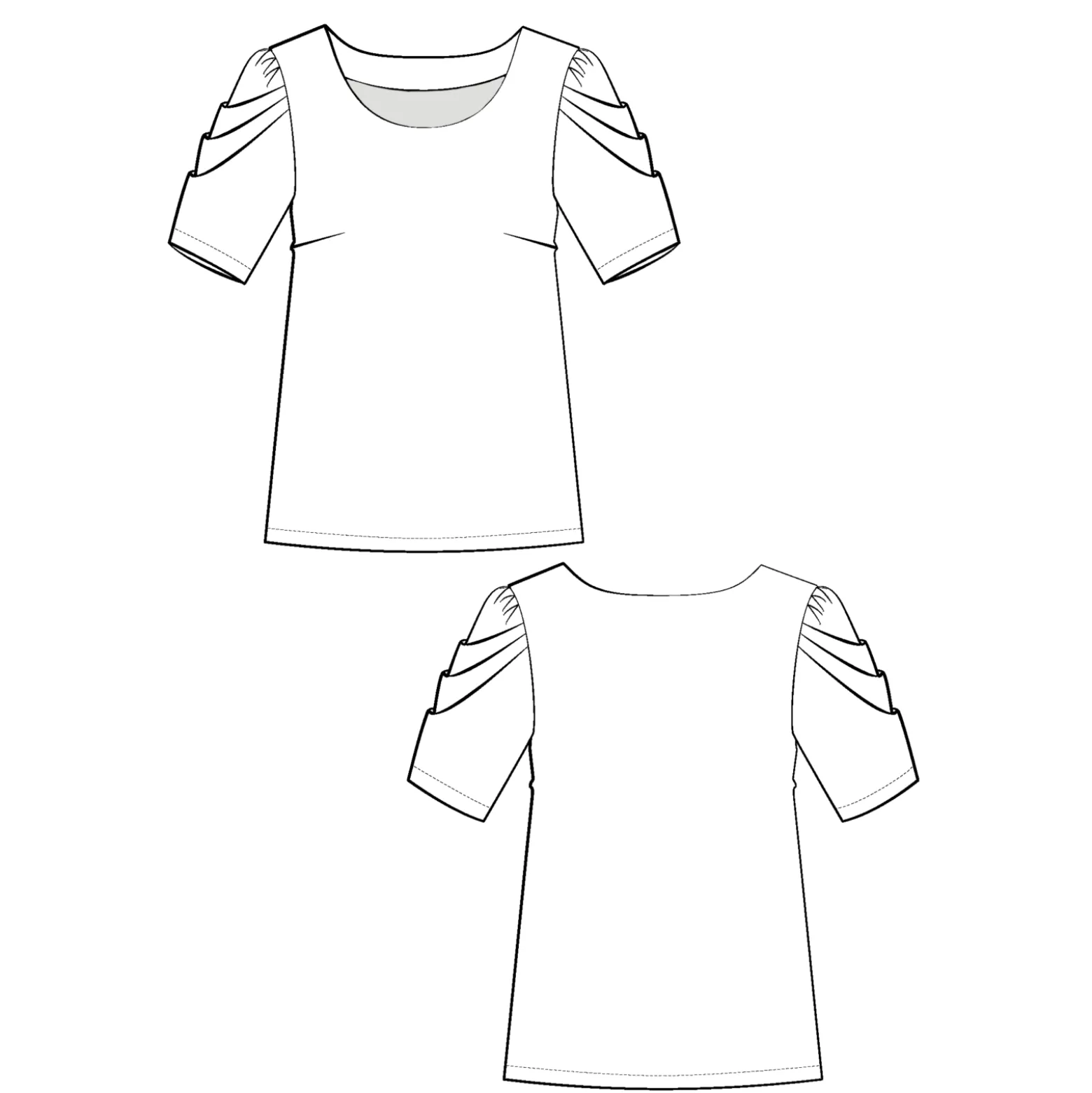 Patron Blouse Maison Fauve - Doll
