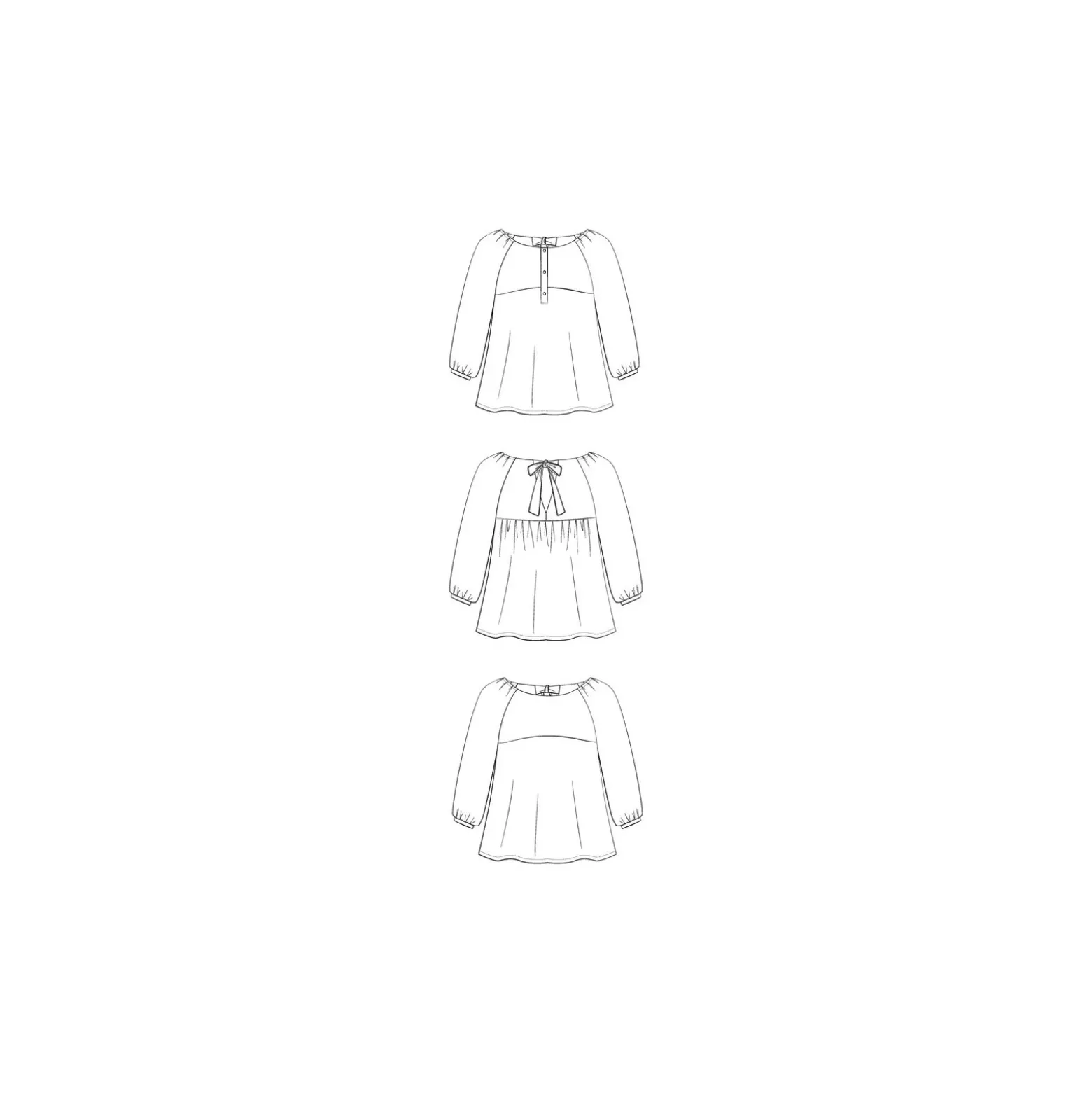 Patron Blouse Maison Fauve - Hespéride