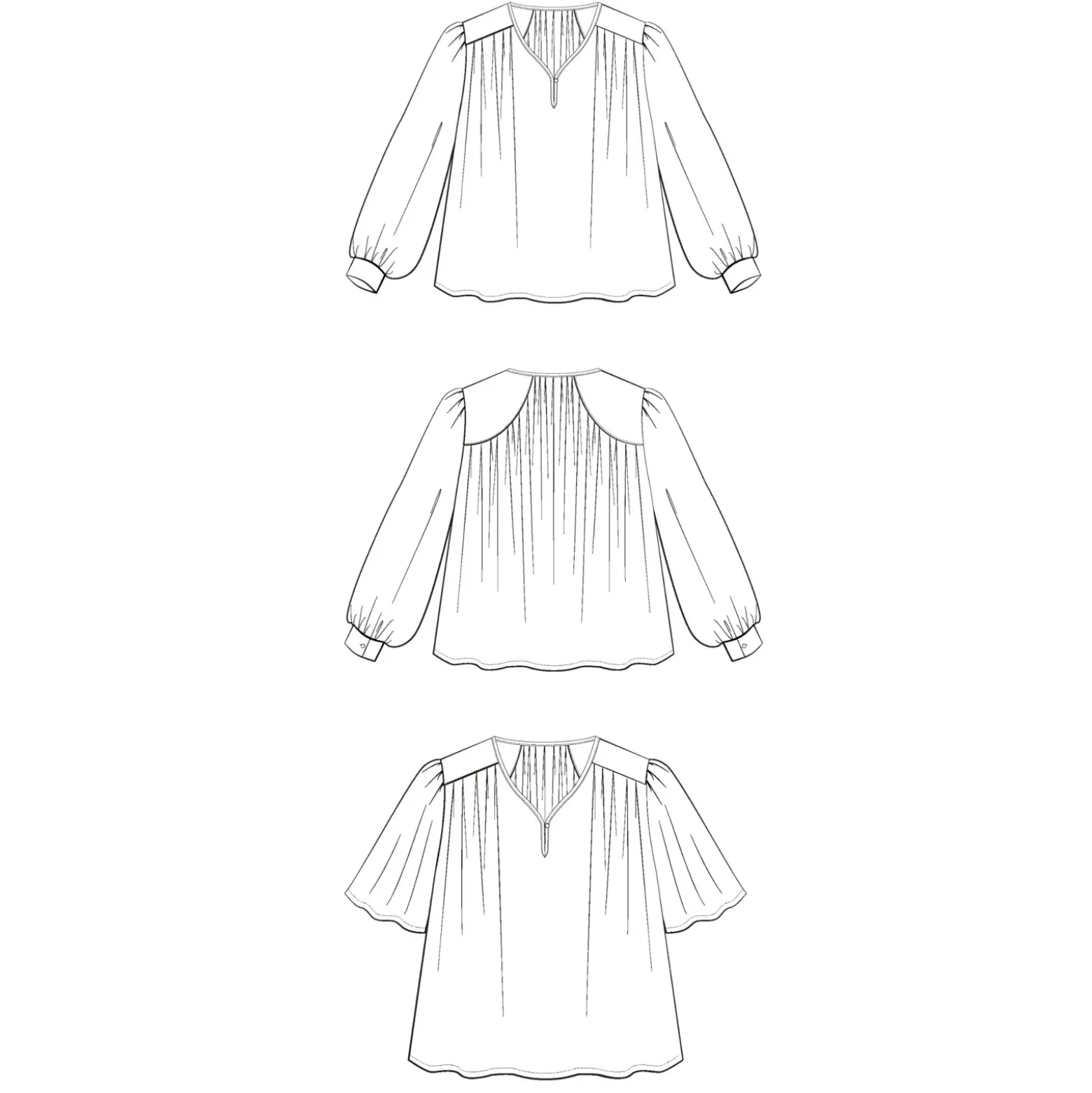 Patron Blouse Maison Fauve - Missive