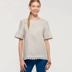 Patron Blouse à Plis Femme - New Look 6604