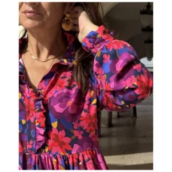 Patron Blouse Robe Clématisse Pattern - Albane