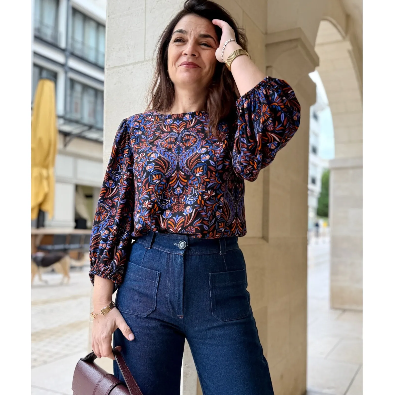 Patron Blouse Robe Clématisse Pattern - Dahlia