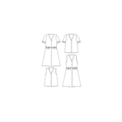 Patron Blouse/Robe Scämmit - Zoé
