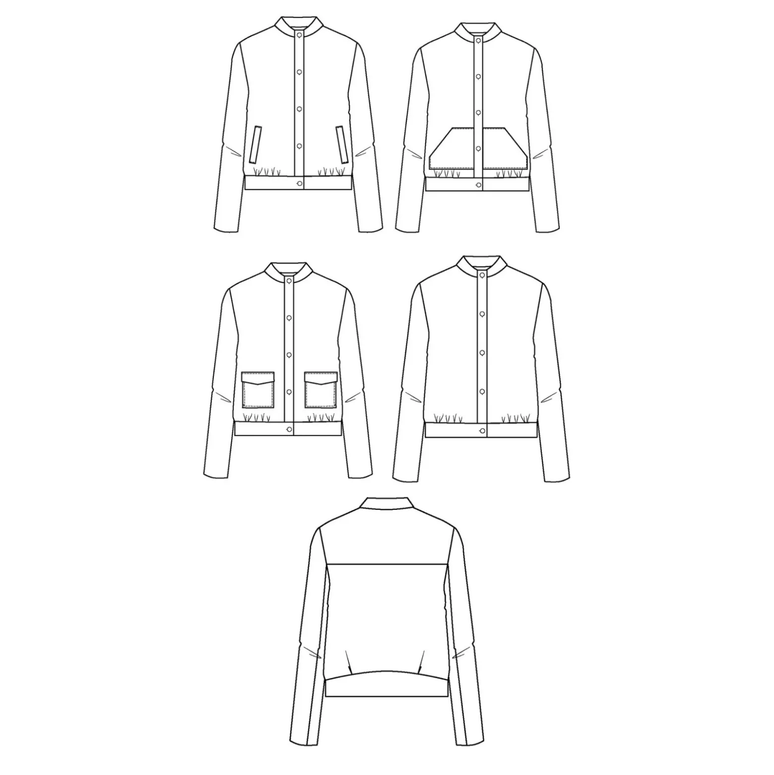 Patron blouson Maison Fauve - Dandelion