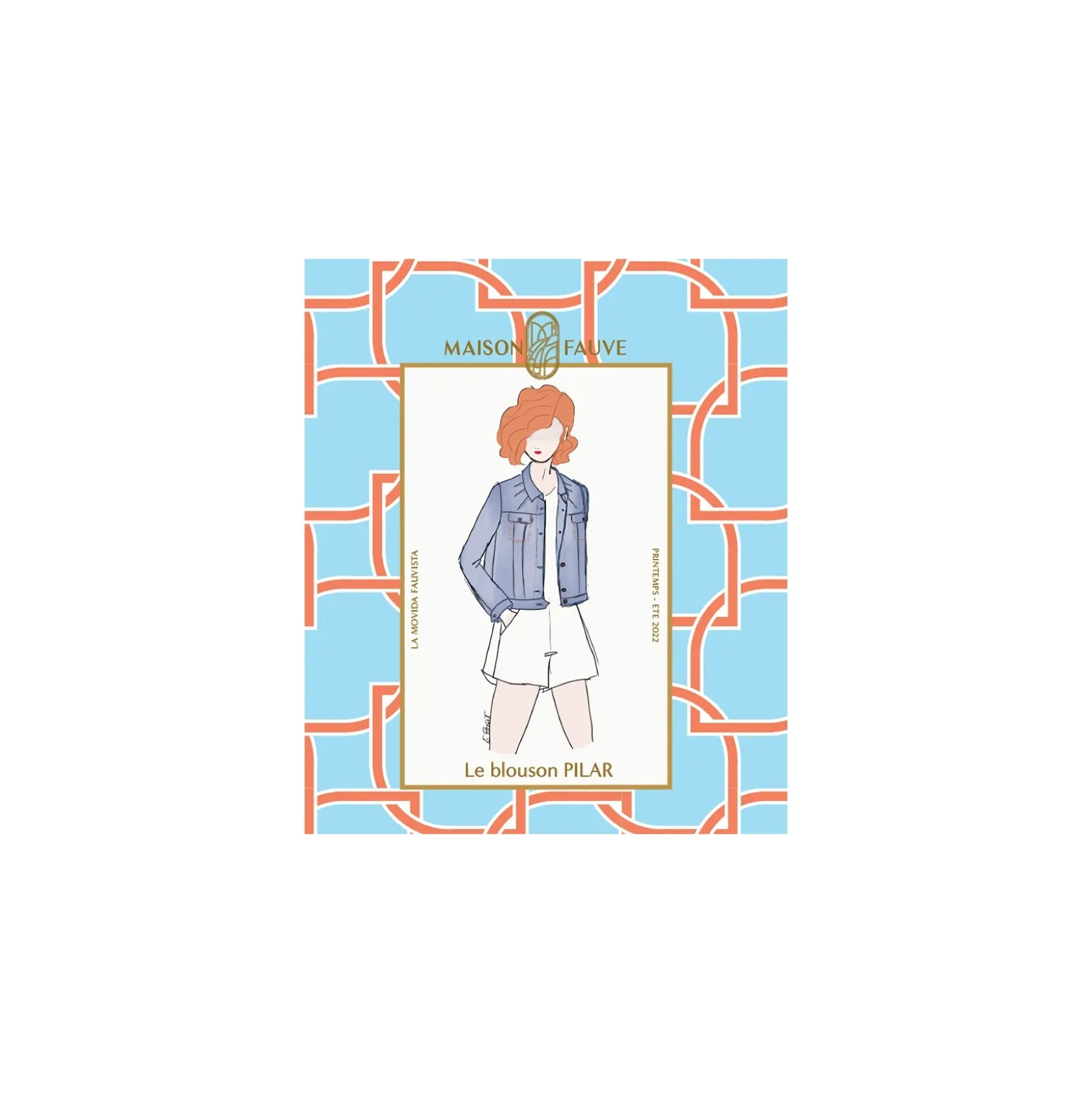 Patron blouson Maison Fauve - Pilar
