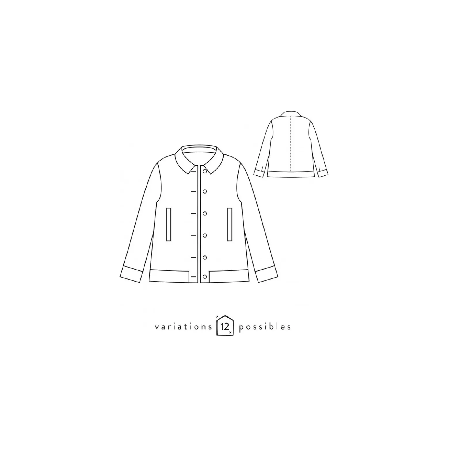 Patron Blouson Scämmit - Solstice