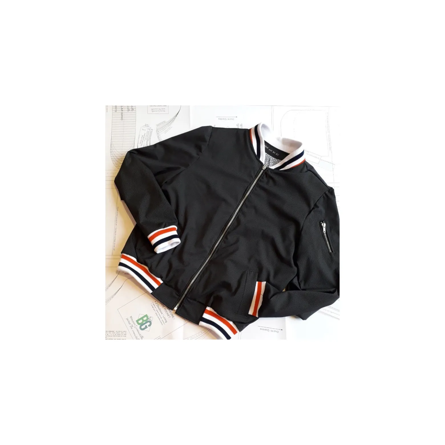 Patron Blouson Teddy Homme Les BG - L'Irrésistible