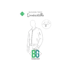 Patron Blouson Teddy Homme Les BG - L'Irrésistible