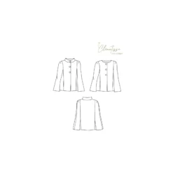 Patron Cape Clématisse Pattern - Capucine