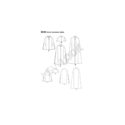 Patron Cape Femme - New Look 6535