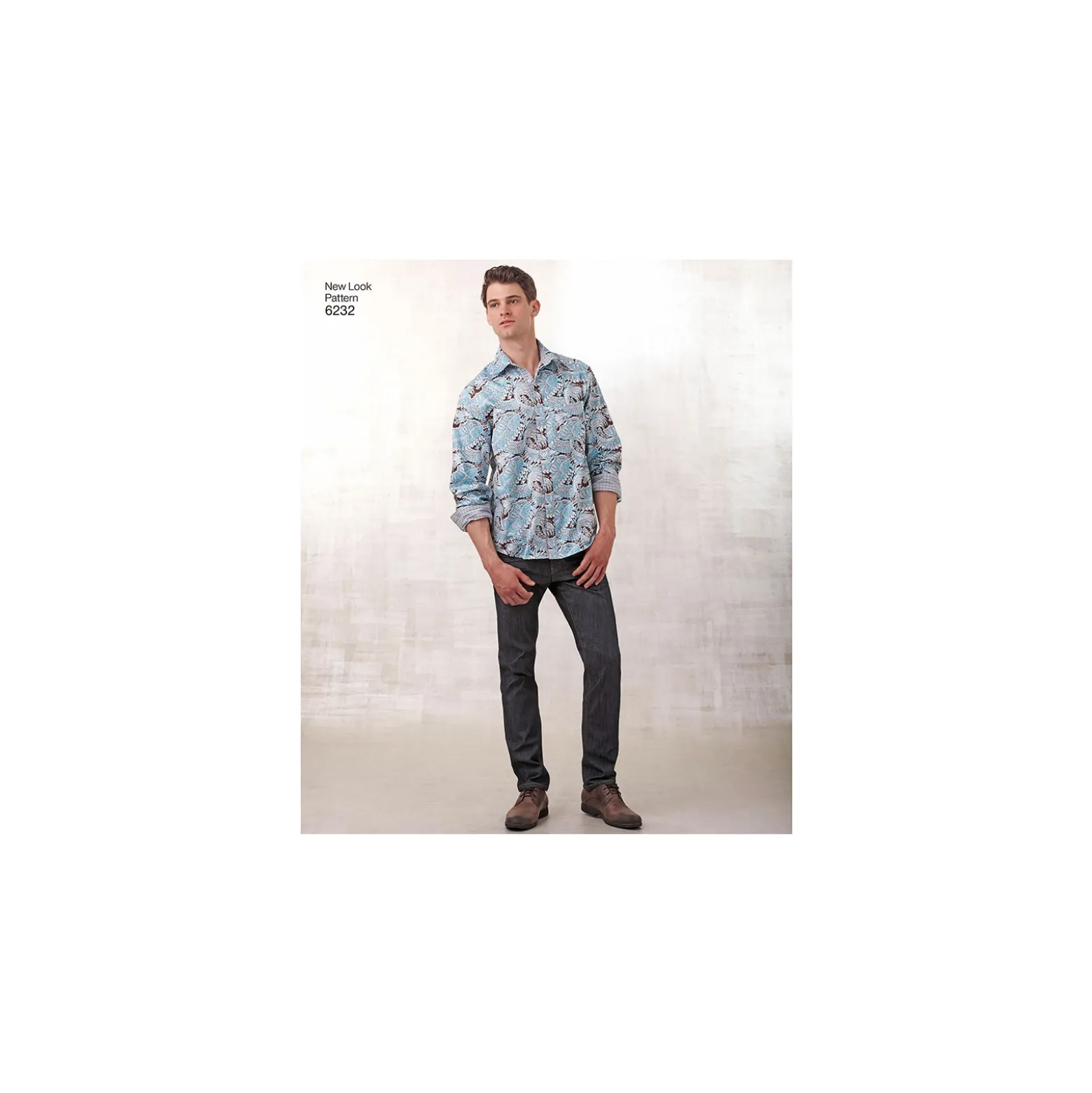 Patron Chemise Droite Mixte - New Look 6232