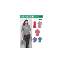 Patron Chemise Femme - New Look 6394