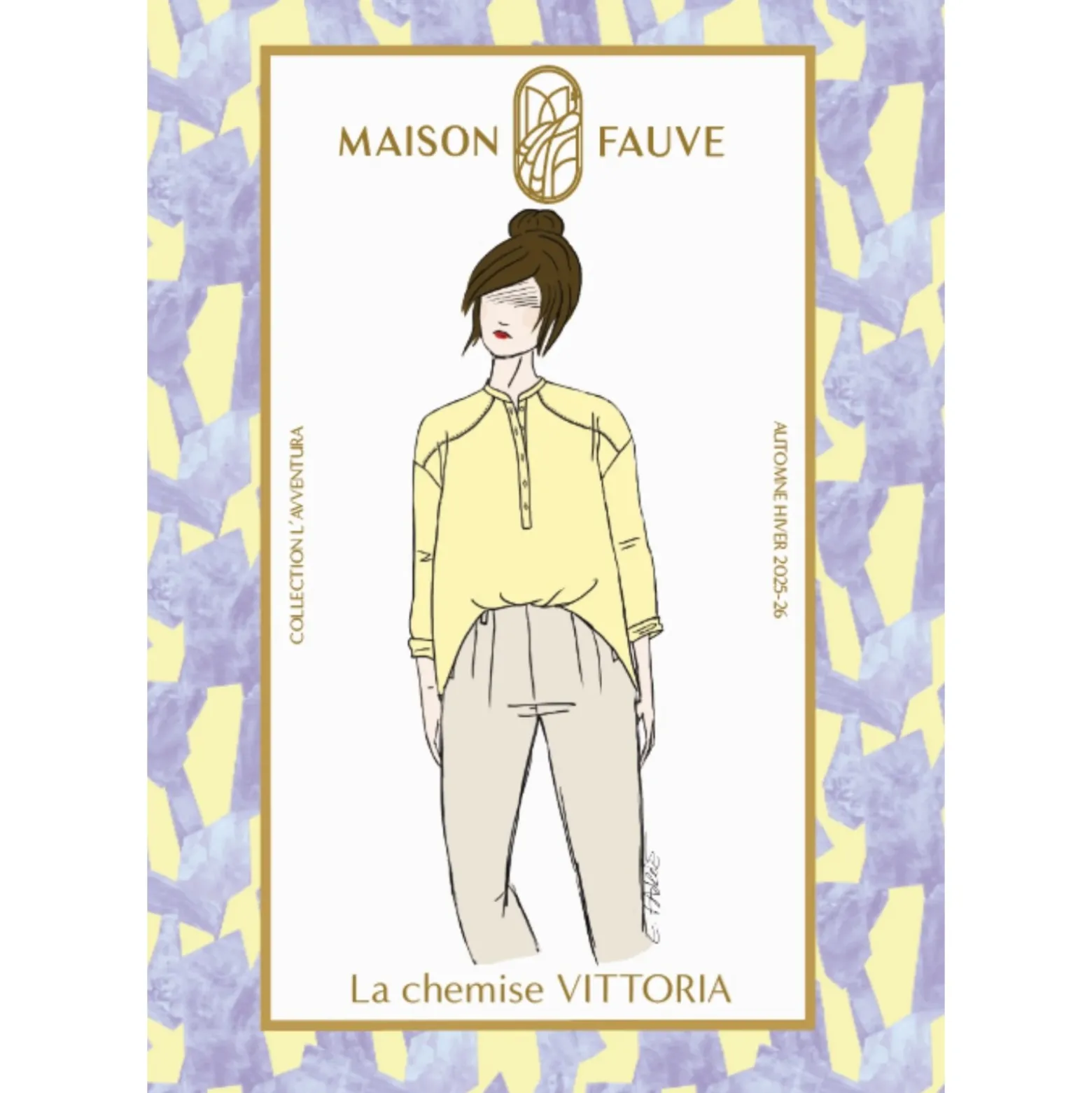 Patron Chemise Maison Fauve - Vittoria