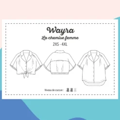 Patron chemise Marmaï - Wayra