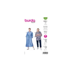 Patron chemiser et robe Femme grande taille - Burda n°6108