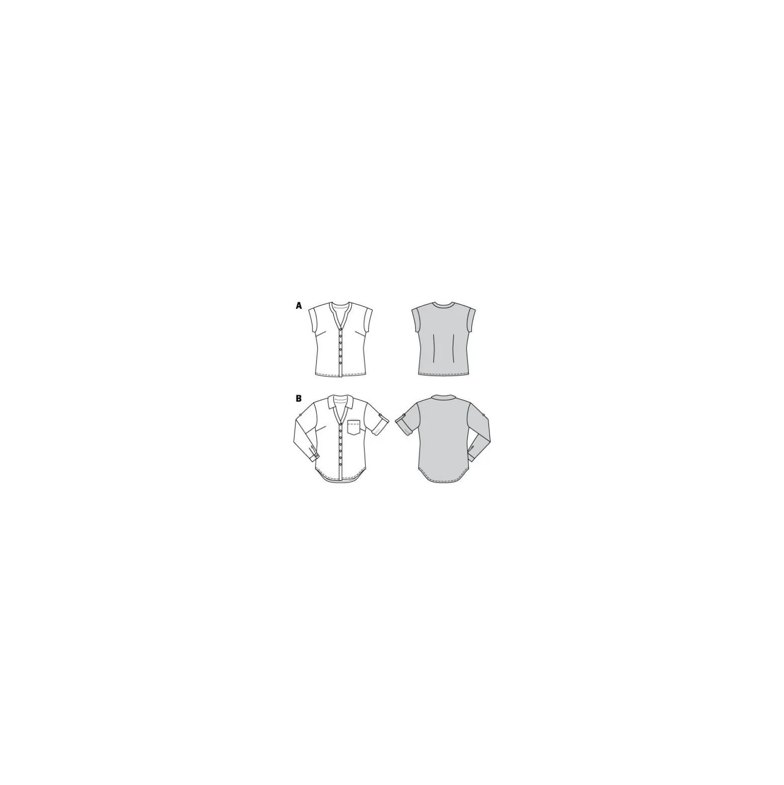 Patron Chemisier Femme Burda N°6326